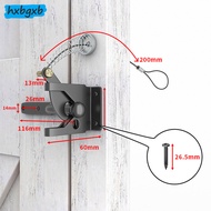 Spring Cable Pull Gate Latch Garden And Pool Fencing Security Self Locking Gate Latch With Spring