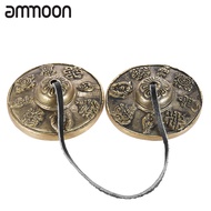 [ammoon]2.6in/6.5Cm ทำด้วยมือการทำสมาธิแบบทิเบตระฆัง Tingsha Cymbal