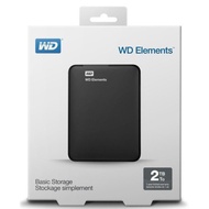 Wd ELEMENTS 2TB EXTERNAL Hard Drive
