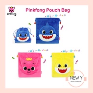 [PINKFONG] Baby Shark Daddy Shark Pinkfong Pouch Bag / Soft Material