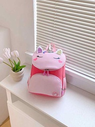 Nueva Mochila Infantil De Unicornio Con Diseño De Dibujos Animados Para Niñas, Bolsa Escolar