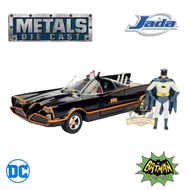 Jada 1:24 Classic TV Series Batmobile & Batman Figure Diecast Collection