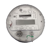 GE/ALCARA Electric Meter KWH CT Rated 3 Phase 3 Wire 120V- 480VAC - KV2C FM45S