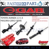 1SET GAB SUPER FRONT ABSORBER/REAR ABSORBER -ORIGINAL- TOYOTA AVANZA1.3 1.5 F652/653 /AVANZA 1.3 1.5