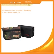 Tsurinoya Spoon Fishing Bag 18.5x12.5x5.2cm Durable Canvas Material