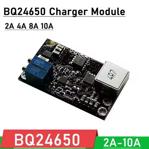 BQ24650 2A 4A 8A 10A lithium battery charger 1S 2S 3S 4S 5S 6S Solar MPPT controller 12V lead-acid L