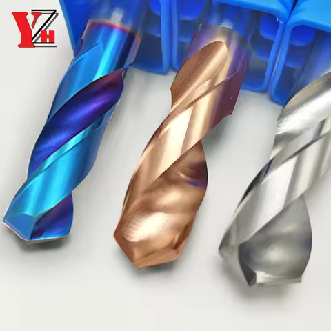YZH Twist Drill D1-D16mmDiameter HRC50/55/65 General Stub and Straight Handle For CNC Drilling Steel