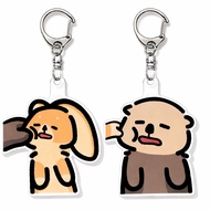 Keychain Otter and Foxbag