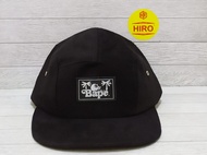 [COD]Topi Distro Pria/Topi Snapback Bordir Bape Hip-Hop New Model/Topi Lima Panel