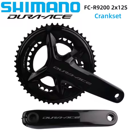 SHIMANO DURA-ACE R9200 Crankset 2x12 Speed HOLLOWTECH II FC-R9200 2x12S Bicycle Chainwheel For Road 
