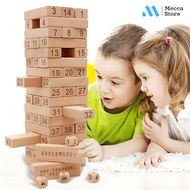 Uno Stacko Fun Party Game 51 Blocks