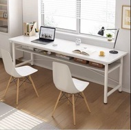 電腦桌 雙人電腦枱 長條書桌 雙人書枱 辦公桌 辦公枱 Computer desk, double computer desk, long desk, double desk, office desk