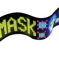 Stable performance- <br>Car LED Logo APP LED Matrix Pixel Panel Night Light DIY Programmable Flexibl