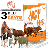 JAMU TERNAK HS PENGGEMUK HEWAN SAPI KAMBING KUDA KERBAU DOMBA JAMU PMK