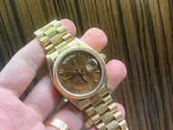 Rolex 18078 原裝木紋面 （錶+RCS保養紙）18038 18238