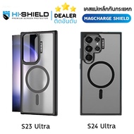 SS ทุกรุ่น Hishield Magsafe Shield Case เคสแม่เหล็กกันกระแทก สำหรับ Samsung S24 Ultra Samsung S23 Ultra [ออกใบกำกับภาษีได้]