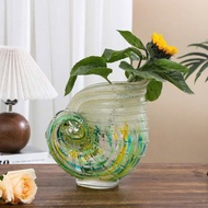 Snail Vase Vase Glass Vase Flower Vase