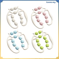 [LsxmzMY] Leg Massage Roller 9 Wheels Thigh Roller Press Points Portable Massage Tool