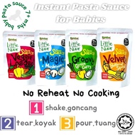 LITTLE NUUR Instant Pasta Sauce for baby 7m+ / Sos Instant Pasta Bayi 7 Bulan