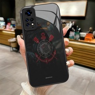 Corinthians FC design Tempered Glass Phone Case Cover For POCO F3 F4 F5 M5 M6 4G X3 X4 GT X5 X6 X7 X
