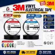 [Original] 3M Temflex 160 Electrical Tape 3M 18mm Wire Tape Temflex 160 150 PVC Insulation Wire Tape