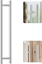 Ranbo Ladder Style 36" Push Pull Door Handle,Back to Back, 760mm (29-15/16 inch) CTC, 304 Stainless 