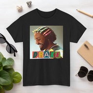 Drake Colorful Hair Clips Tshirt, Summer Casual Black Short Slevee Drake Merch