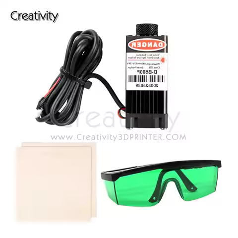 High Power 500MW/1600MV upgrade Laser Engraving Head Module Head Kits 12V 24V For Ender-3/Pro/ Ender