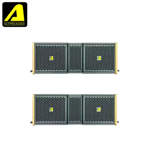 Outdoor concerts, music festivals, indoor churches, ACTPRO AUDIO dual 10-inch 2-way line array AS210