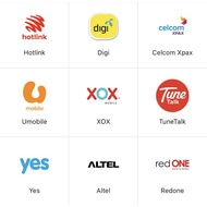 💥PREPAID RELOAD RM10 CELCOM DIDI UMOBILE MAXIS RED ONE ONE XOXO TUNE TALK💥