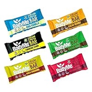 BodyMe Organic Vegan Protein Bar, Mixed Test Pack, 6 x 60 g Vegan Protein Bars, Gluten Free, 16 g Complete Vegan Protein Per Snack, 3 Proteins, Essential Amino Acids, Fitness Bar