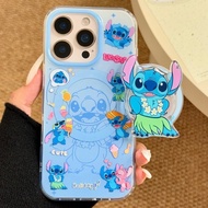 Dancing Stitch Magnetic Applicable Samsung s23 Phone Case s24s26s23ultra Hard Shell Bracket s22plus 