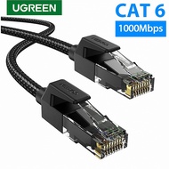 UGREEN CAT6 Ethernet Cable Durable Nylon Braided RJ45 Cable Ethernet Router Lan Cable