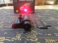 Đèn Laze Ban đêm - Bút Laze Tia Đỏ - chỉnh tâm chiếu xa - Kẹp ống giá Rẻ sử dụng được cả ban ngày