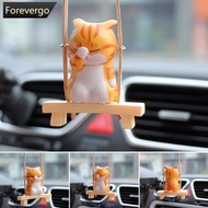 FOREVERGO Cute Car Accessorie Swing Car Pendant Auto Rearview Mirror Ornaments Birthday Gift Auto In