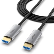 ATZEBE HDMI fiber optic cable, 5 m, high speed 18 Gbps, HDMI 2.0 support 4K 60 Hz HDR10, 4:4:4, 3D, ARC, HEC, CEC, HDCP 2.2