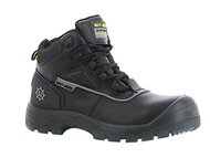 SAFETY JOGGER COSMOS Men Safety Toe Lightweight EH PR Water Resistant Mid Cut Boot, M 12, Black