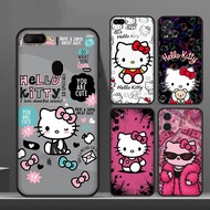 Black Soft Phone Case OPPO A5i OPPO A5X OPPO A5 Pro OPPO A5i Pro Hello Kitty Silicone Casing