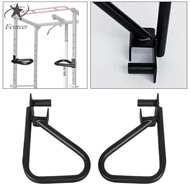 [Fenteer] Metal Dip Bar Attachments Workout Exercising Training Dip Grip Handles