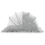 , Portable Mesh Cover Mosquito Net,Ultra-Durable Half-Blackout Cot, Mosquito Net for Bed,D,98 * 55 *