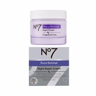 No7 นัมเบอร์เซเว่น เพียว เรตินอล อาย ครีม/เซรั่ม/ครีม No7 pure retinol eye cream/serum/soother/night