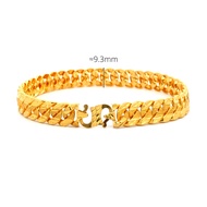 Top Cash Jewellery 916 Gold Lipan Bracelet (Bigger Width)