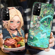 Delicious in Dungeon 02 Glass Phone Case For POCO F3 F4 F5 M3 M4 M5 M6 4G X3 X4 GT NFC X5 X6 PRO 5G
