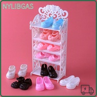 NYLIBGAS 1/3 1/6Doll Shoes Foot Length 2cm Multistyles Female Long Knees Boots