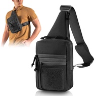 【LZ】 Tactical Gun Bag Military Shoulder Strap Bag Hunting Gun Holster Pouch Pistol Holder Case for Handgun Airsoft Adjustable Pack