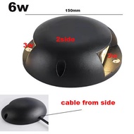 ไฟภายนอกอาคารโคมไฟสนามฝังใต้ดิน2W 3W 6W 220V/DC12V 24V LED กันน้ำ