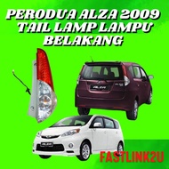 Fastlink Perodua Alza 2009 - 2013 Tail Lamp Lampu Belakang 100% New Original Depo Product