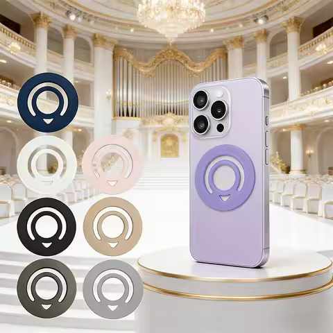 Stand For Tablet Magnetic Ring Phone 2 Sections Simplicity 1Pcs Silicone Rubber Handphone Popsocket