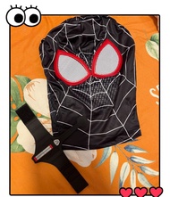 New😎成人黑蜘蛛俠頭套連手帶black Spider-Man mask cosplay Halloween party adult/kids萬聖節