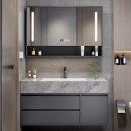 Sintered Stone Bathroom Cabinet Vanity Cabinet Set Bathroom Mirror Cabinet 60cm Bathroom Cabinet